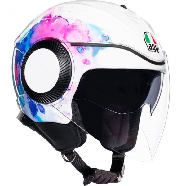 AGV Orbyt Mayfair White/Purple ΚΡΑΝΗ